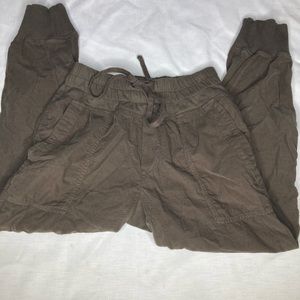 James perse corduroy mixed media military pants